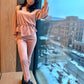 Costum Evelyn - Roz Perla