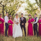 Rochie Lunga ELIZA - Viva Magenta