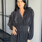 Rochie Rimma - Glitter Black