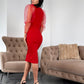 Rochie Eva - Rosu