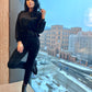 Costum Evelyn - Negru