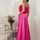 Rochie Tiffany - Roz Fucsia