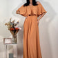Rochie Lunga ELIZA  - Floare de Toamna